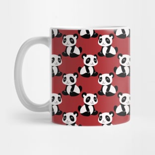 Red Panda Pattern Mug